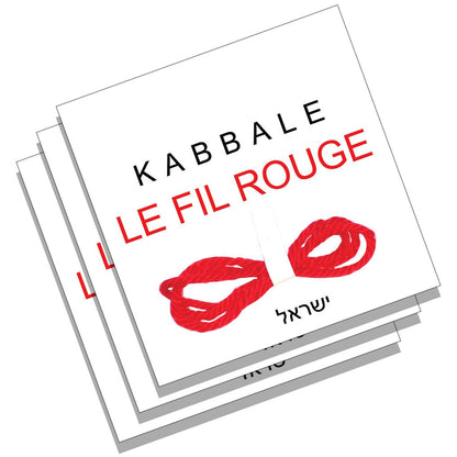 BRACELET FIL ROUGE TROIS PACKS D'UN FIL ROUGE - Le Fil Rouge